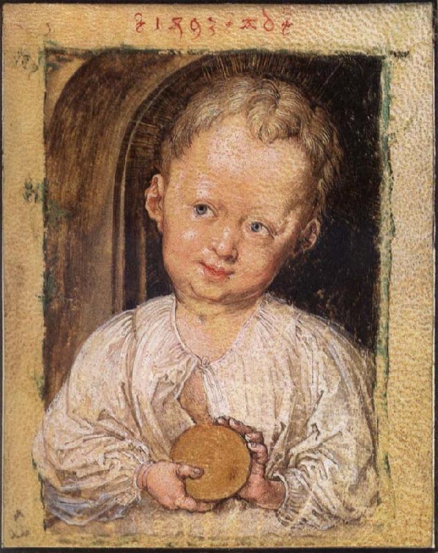 Albrecht Durer THe Infant Savior oil painting image